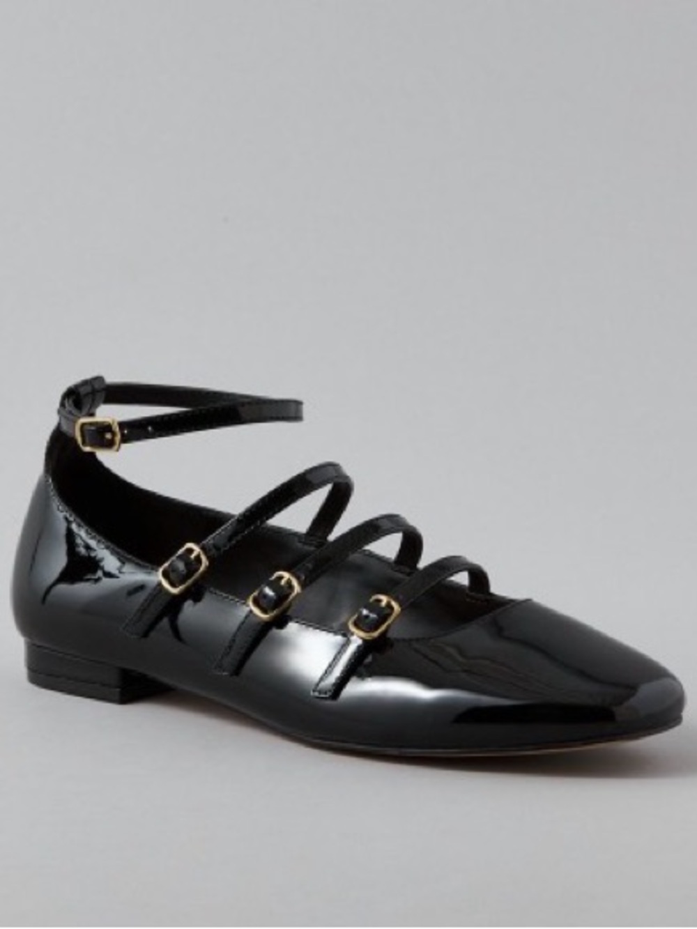 America Eagle Multi Strap Mary Jane Flats